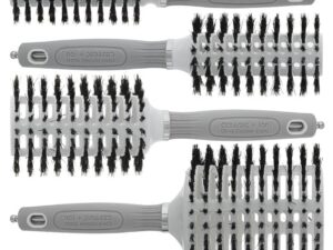 Olivia Garden Ceramic & Ion Turbo Vent 100% Boar Brush Collection