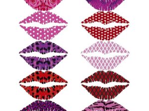 Stargazer Temporary Lip Tattoo, 1/Pack