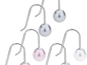 Blomdahl Titanium Earrings – Mini Pendant, Swarovski Crystal Pearls