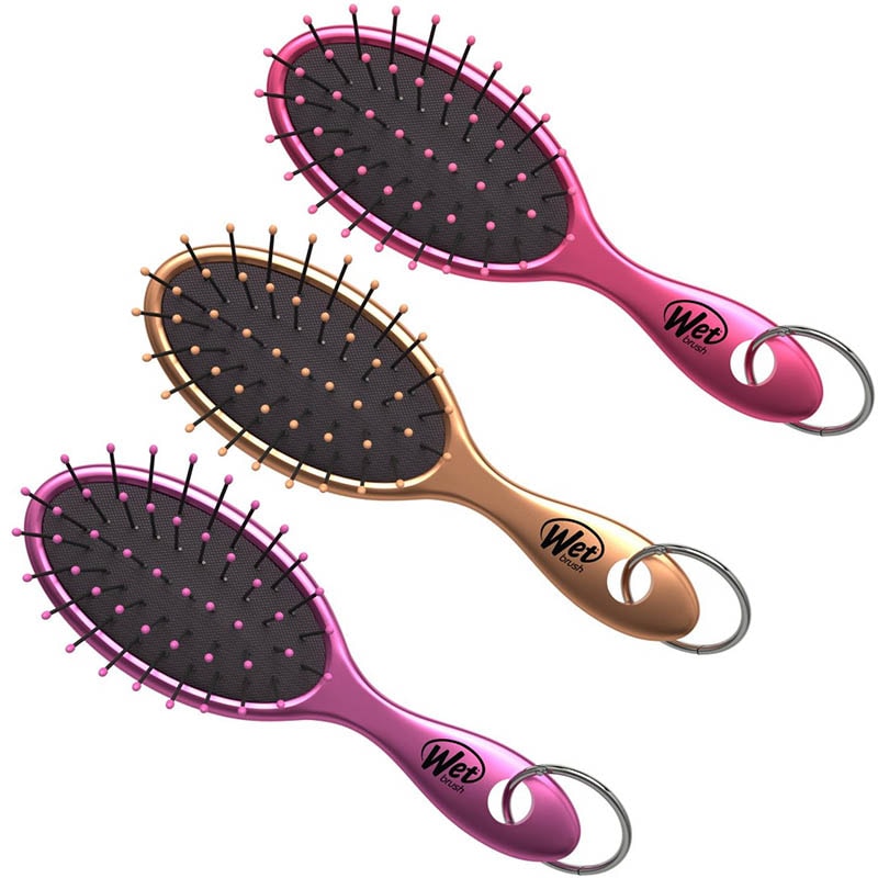 WetBrush Keychain Satin Display: 25 Brushes, Assorted Colours - Image 2