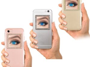 Phone Mirror Crystal Restickable for All Phones & Cases