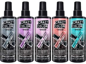 Crazy Color Temporary Pastel Spray for Blonde Hair, 250ml