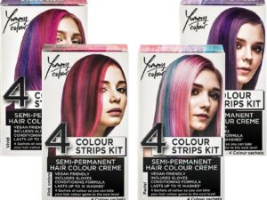 Stargazer Yummy 4 Colour Strips Kit Semi-Permanent Crème, 4 x 10ml