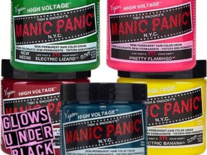 Manic Panic High Voltage Glowtones Semi-Permanent Hair Color Cream, 118ml
