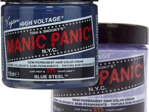 Manic Panic High Voltage Silvertones Semi-Permanent Hair Color Cream, 118ml