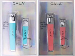 Cala Coloured Duo Nail Clipper Set