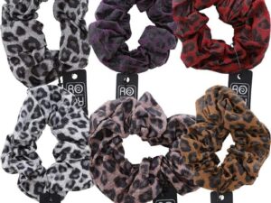 Hair Scrunchie Leopard Print
