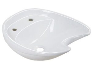 Basin Ceramic 0325, Small Waste Hole