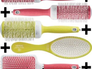 Olivia Garden Ceramic & Ion Thermal Haute Tropix Brush Set: 5 Brushes