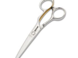 Jaguar Gold Line Xenox Design with Gold Insert Offset Scissor, 5.5 inch