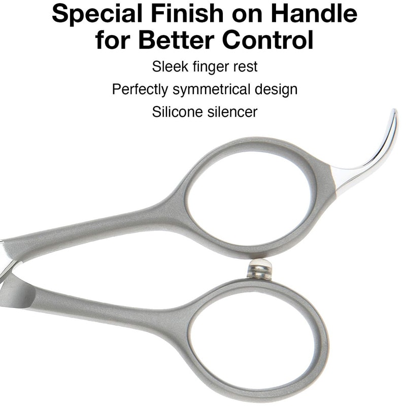 Olivia Garden StraightCut Offset Shear Collection: Scissor, Double Thinner & Case - Image 3
