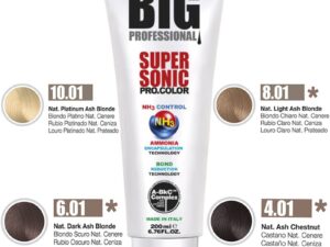 BIG Professional Permanent Colour Ash Naturals, 200ml