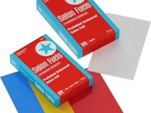 Salon Fuels Pre-Cut & Pre-Fold Embossed Salon Foil, 12cm x 20cm, 300 Sheets
