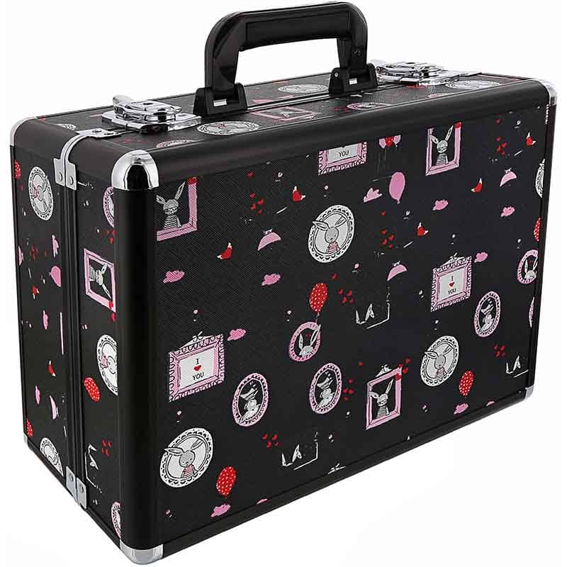 Beauty Make-Up Case with Lights, 1 Part, Empty - Image 2