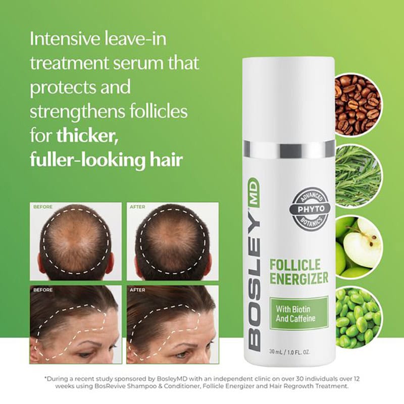 Bosley Renew Healthy Hair & Scalp Follicle Energizer, 30ml - Image 7
