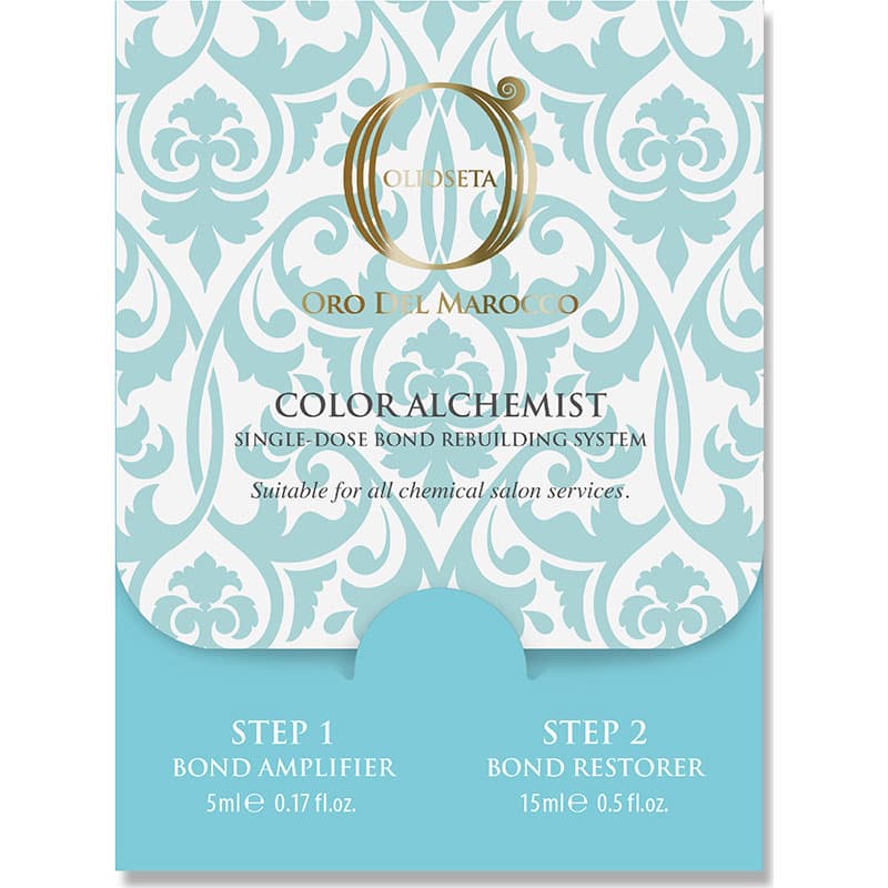 Olioseta Oro Del Marocco Color Alchemist Single Dose Bond Rebuilding System, 2 Pieces - Image 2