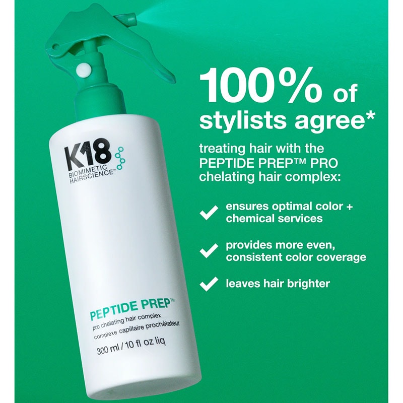 K18 PEPTIDE PREP™ Pro Chelating Hair Complex, 300ml - Image 7