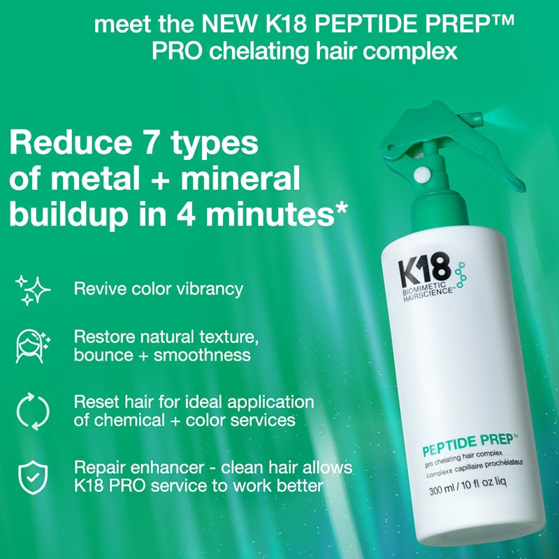 K18 PEPTIDE PREP™ Pro Chelating Hair Complex, 300ml - Image 6