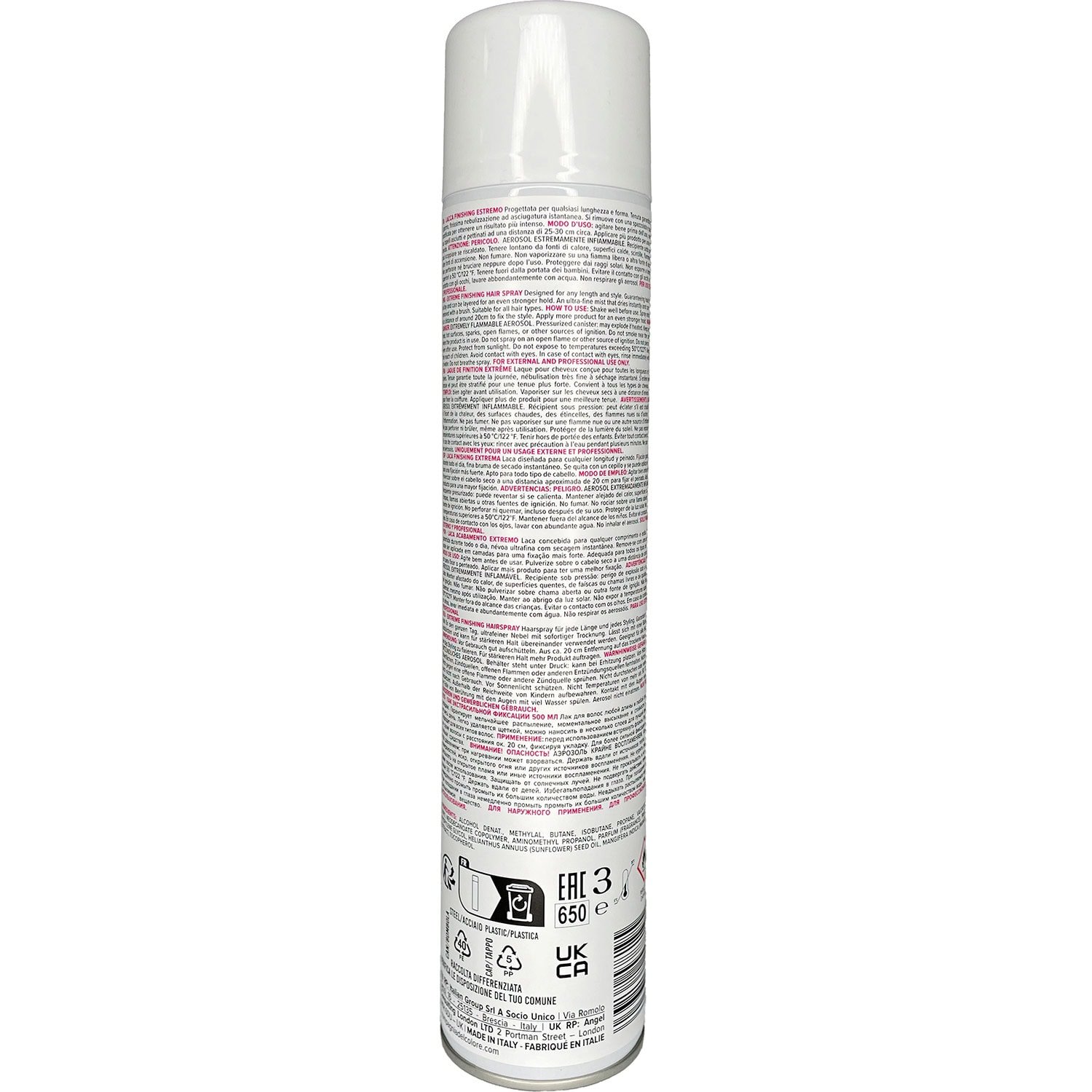 CDC Extreme Finishing Hair Spray, 500ml - Image 2