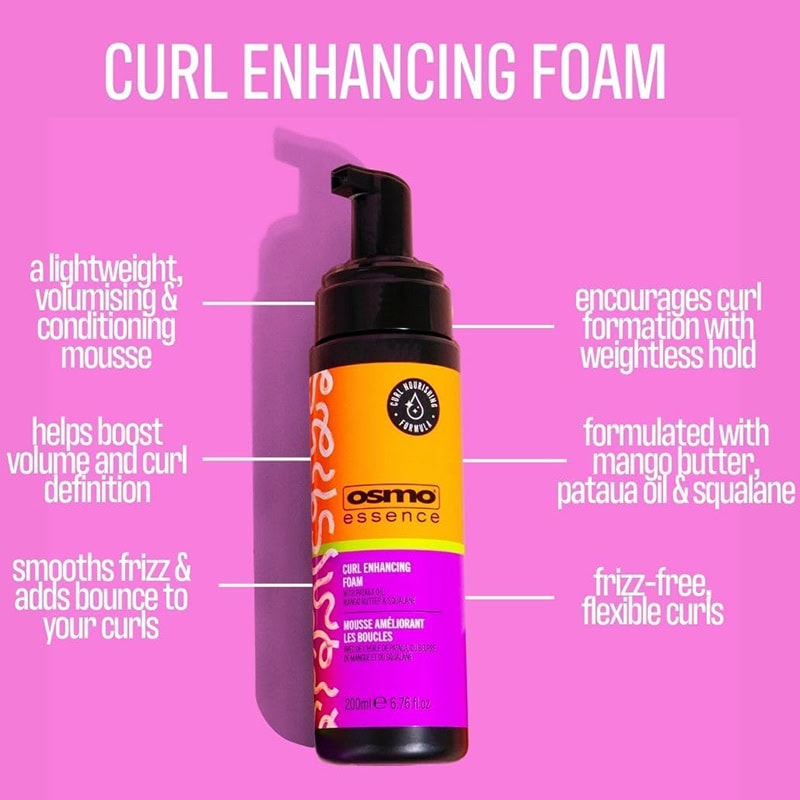 OSMO Essence Curl Enhancing Foam, 200ml - Image 2