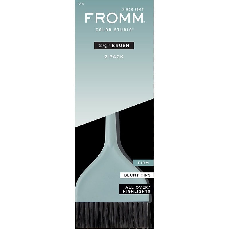 Fromm Firm Pastel Tint Brushes, Blunt Tips, 73mm, 3/Pack - Image 2