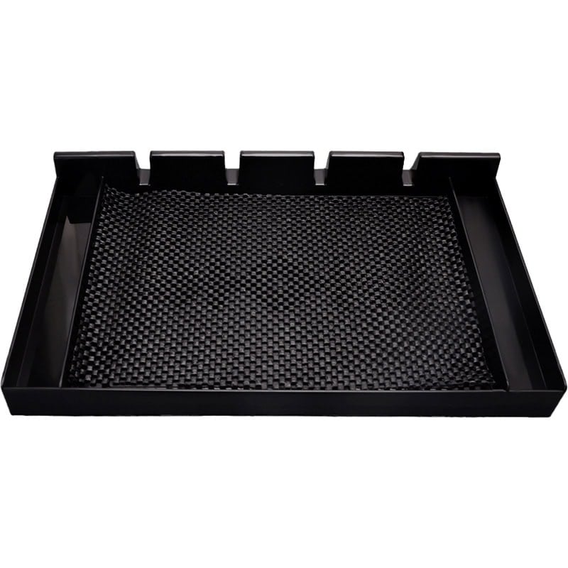 Clipper Holder with Rubberised Pad & Space for 4 Clippers, 40 x 22cm, Black - Image 4