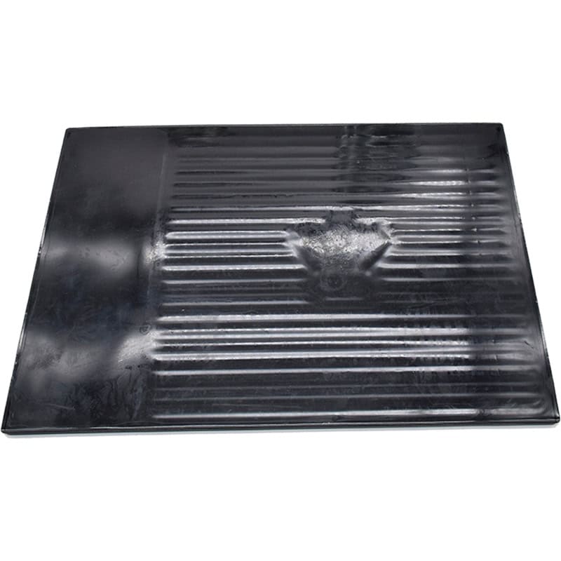 Heat Resistant Barber Themed Silicone Mat for Tools with Clipper Station, Black, 35 x 24.5cm - Image 2
