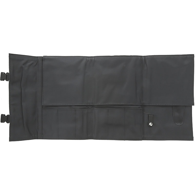 Scissor Bag Roll-Out Nylon with Clip, Black, Empty - Image 2