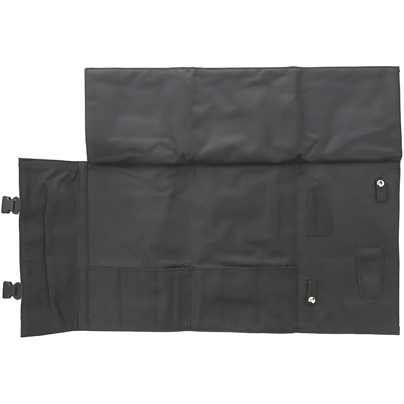 Scissor Bag Roll-Out Nylon with Clip, Black, Empty - Image 3