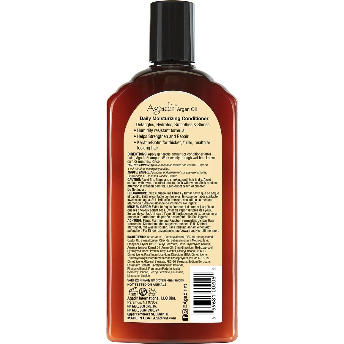 Agadir Argan Oil Daily Moisturizing Shampoo & Conditioner Banded with Samples - Image 5