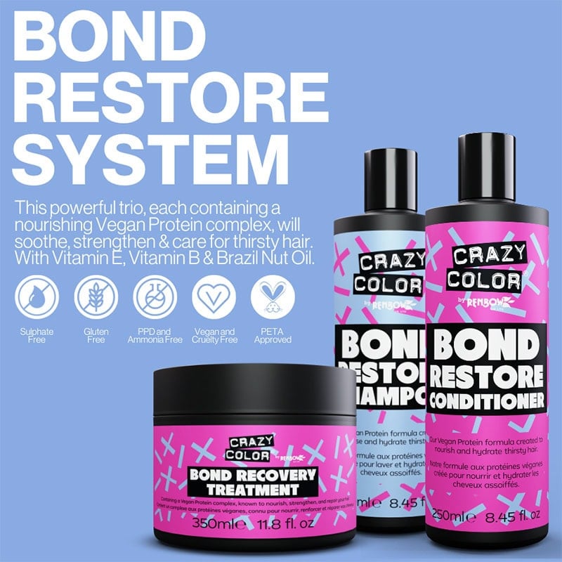 Crazy Color Bond Recovery Treatment, 350ml - Image 5