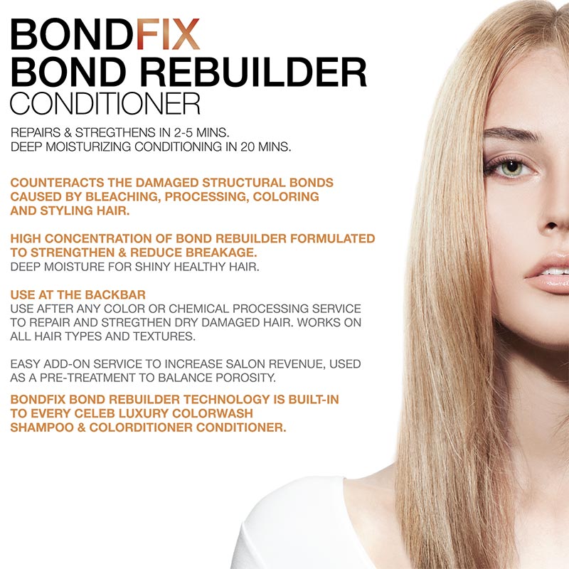 Celeb Luxury BondFix Strengthening Conditioner, 177.4ml - Image 4