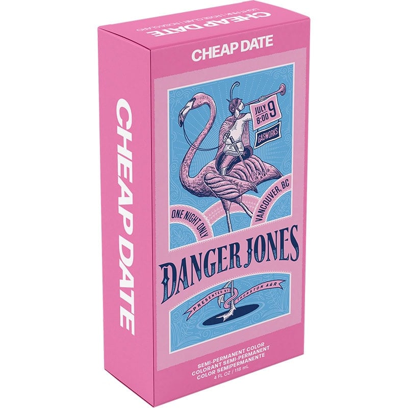 Danger Jones Semi-Permanent Color – Cheap Date Light Pink, 118ml - Image 2