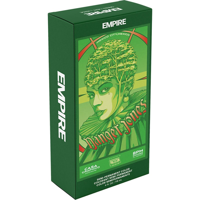 Danger Jones Semi-Permanent Color – Empire Green, 118ml - Image 2