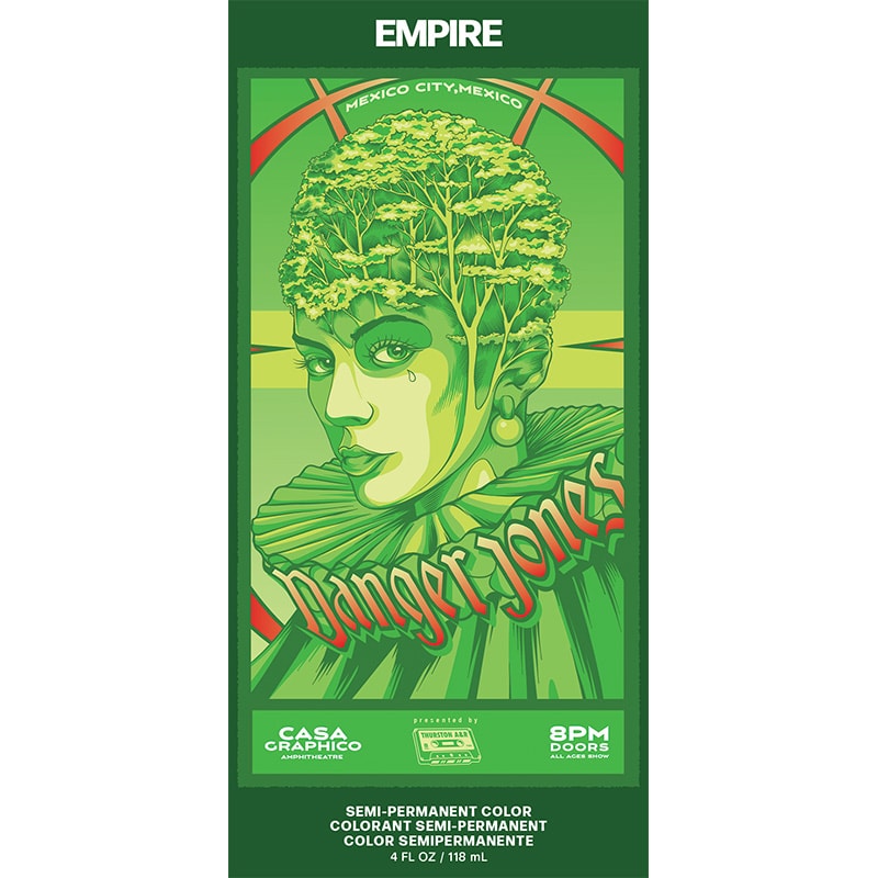 Danger Jones Semi-Permanent Color – Empire Green, 118ml - Image 3