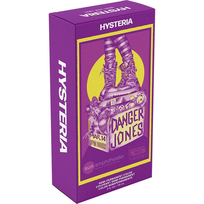 Danger Jones Semi-Permanent Color – Hysteria Berry, 118ml - Image 2