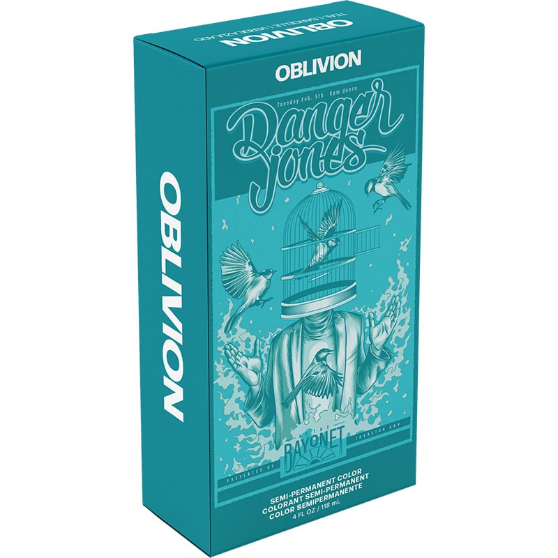 Danger Jones Semi-Permanent Color – Oblivion Teal, 118ml - Image 2