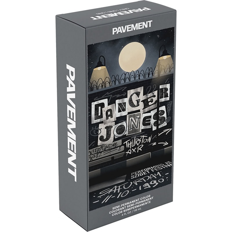 Danger Jones Semi-Permanent Color – Pavement Grey, 118ml - Image 2