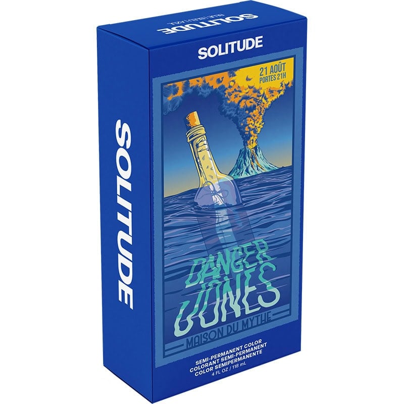 Danger Jones Semi-Permanent Color – Solitude Blue, 118ml - Image 2