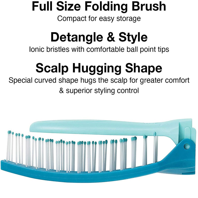 Olivia Garden On The Go Ionic Folding Brush Display: 8 Brushes & Stand - Image 2