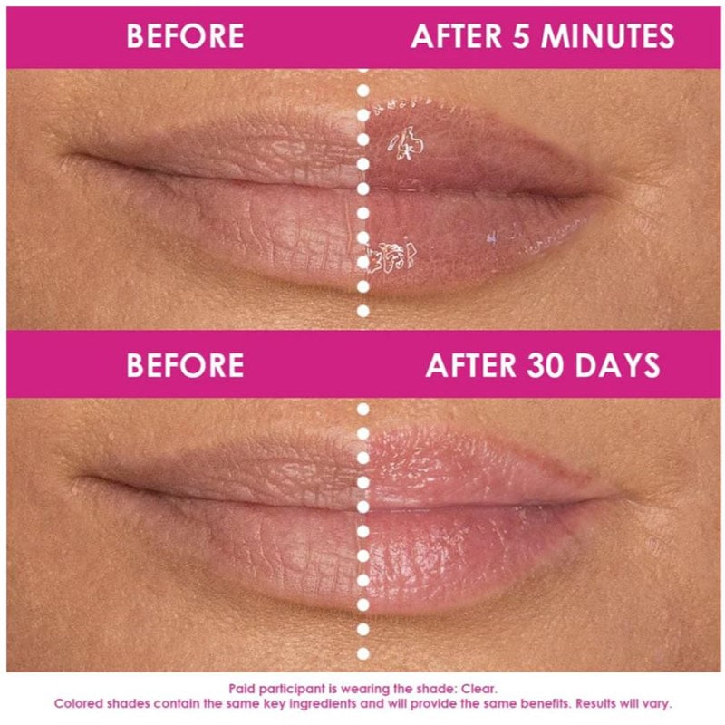 GrandeLIPS Plumping Duo Ornament Kit: GrandeLIPS Hydrating Lip Plumper Clear Gloss & Mini Smoked Sherry - Image 6