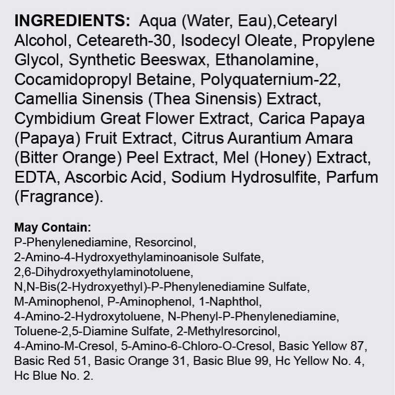 CDC Professional Hair Colour Ammonia Free – Copper, Levels 4.4-8.4, 100ml - Image 2