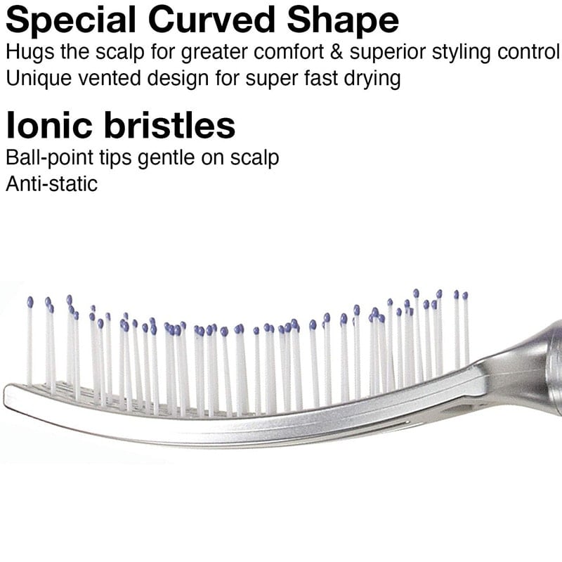 Olivia Garden FingerBrush Trio Brush Display: 9 Brushes & Stand - Image 4
