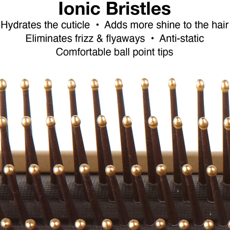 Olivia Garden NanoThermic Ceramic & Ion Vent, Styler & Paddle Brush Display: 12 Brushes & Stand - Image 7