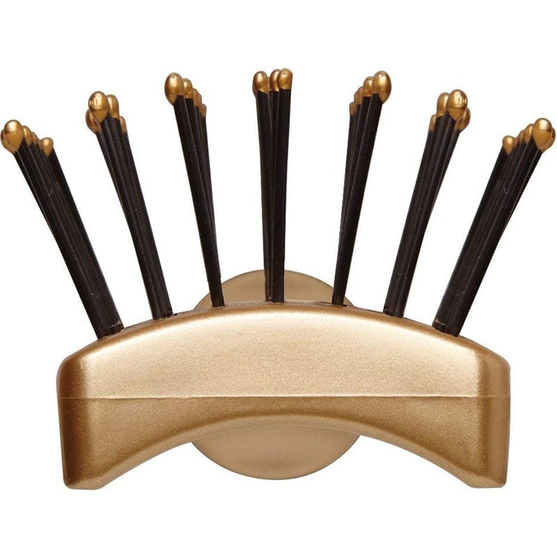 Olivia Garden NanoThermic Ceramic & Ion Vent, Styler & Paddle Brush Display: 12 Brushes & Stand - Image 3
