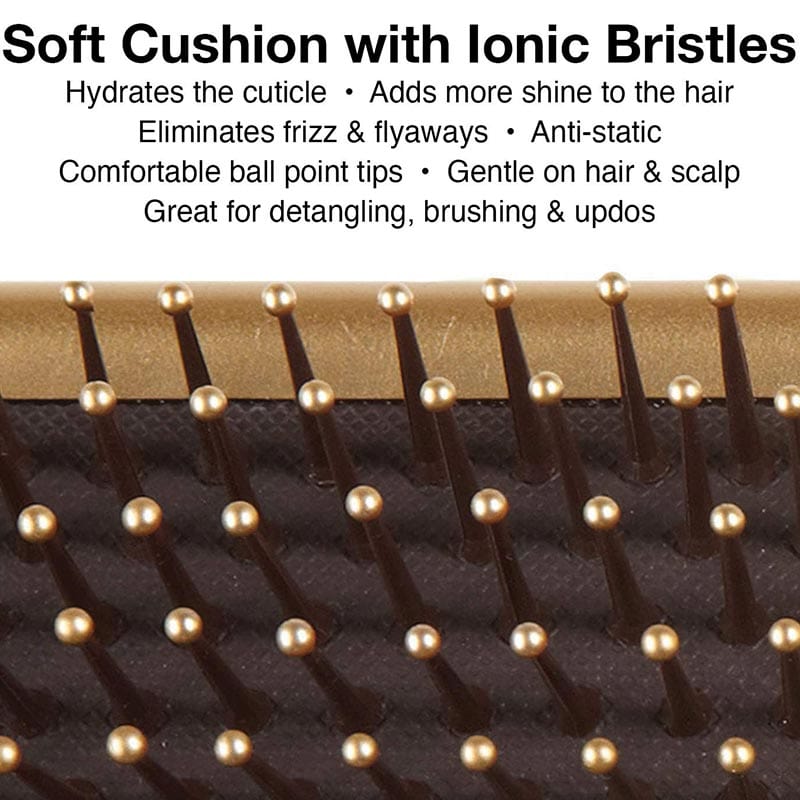 Olivia Garden NanoThermic Ceramic & Ion Vent, Styler & Paddle Brush Display: 12 Brushes & Stand - Image 5